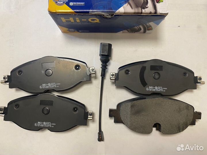 Колодки тормозные передние для skoda/audi/VW