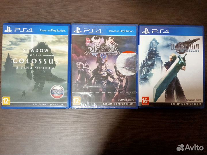 Игры на Sony Playstation PS1,PS2,PS3,PS4