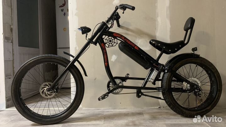 Электровелосипед чоппер фэтбайк