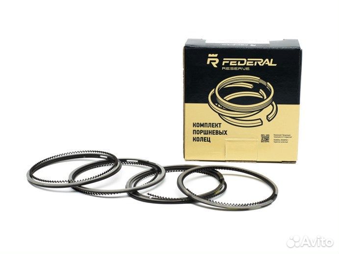 Кольца поршневые Logan,Largus 82,0 на 4 поршня