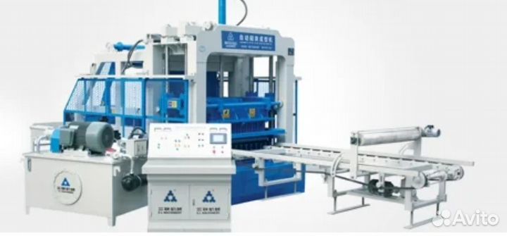 Линия по производству пескоблоков шлакоблоков