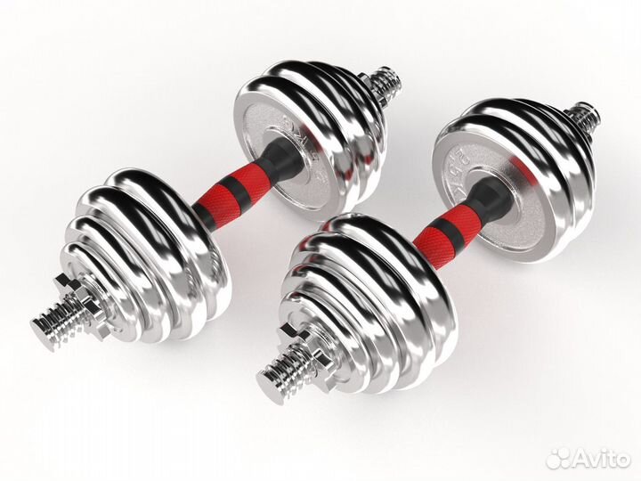 Гантели разборные 15 кг, 20 кг, 30 кг ТЦ Континент