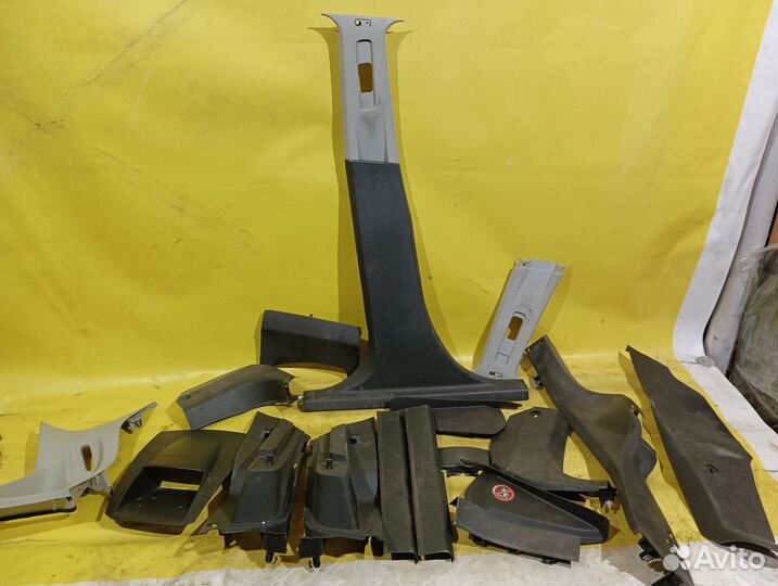 Обшивка накладка салона ford fiesta (2008)