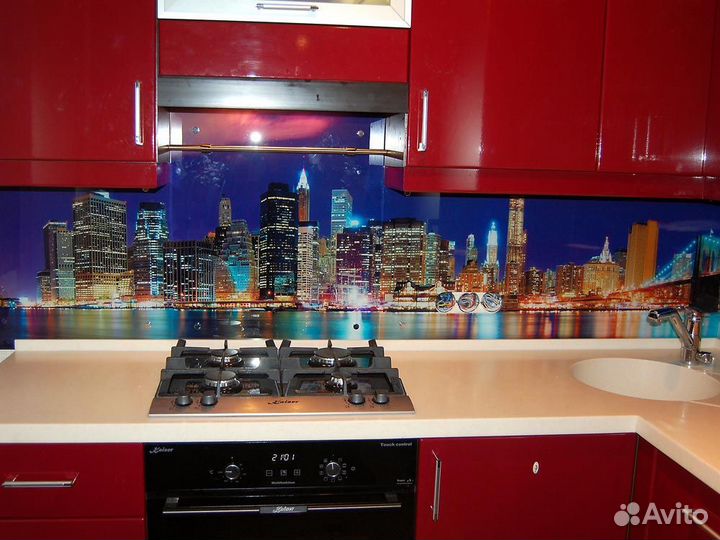 Фартук из закаленного стекла