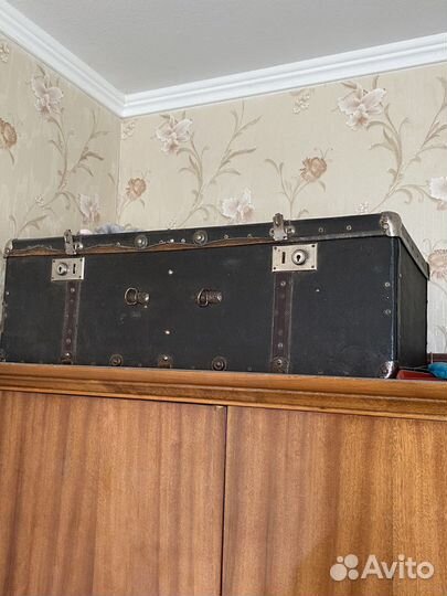 Чемодан ретро винтаж