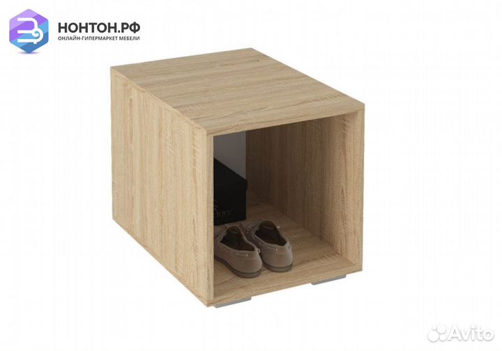 Тумба Норд Т02-400 дуб сонома / белый