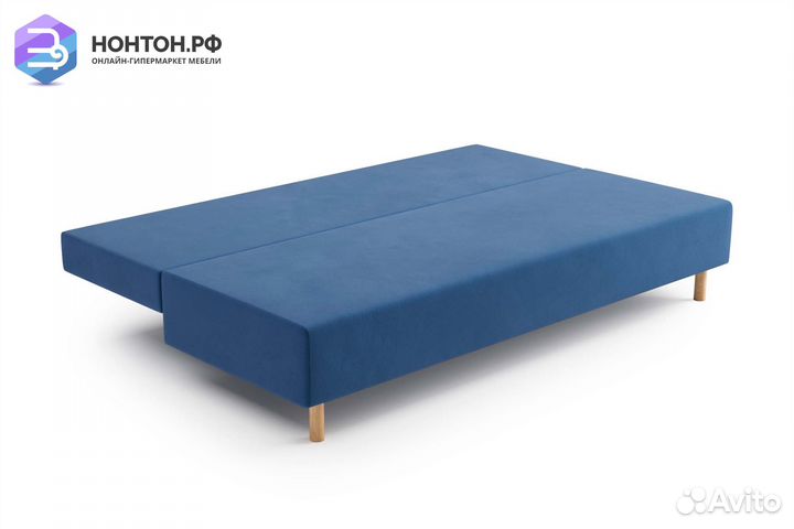 Диван еврокнижка Сайле синий