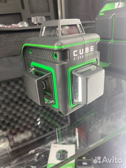 Лазерный уровень ADA Cube 3-360 green