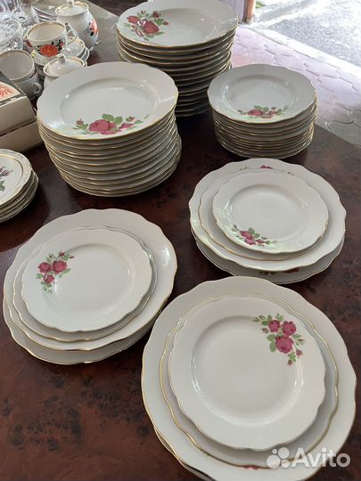 Столовый сервиз фарфор СССР