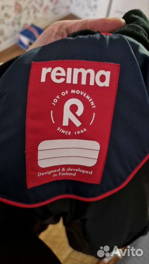 Пуховик детский reima
