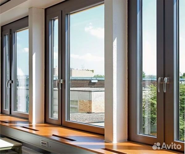 Тёплые алюминиевые окна