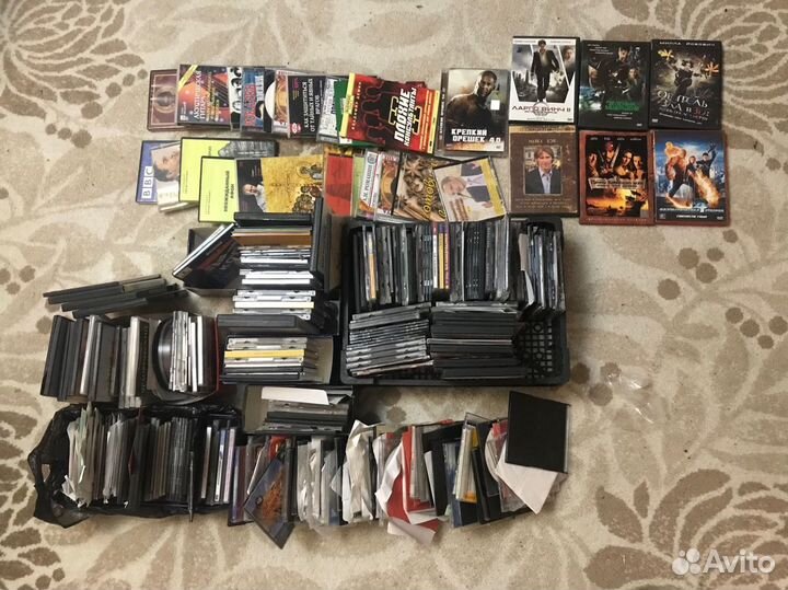 Cd диски музыка и фильмы