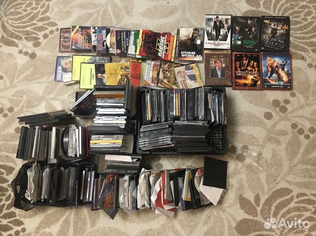Cd диски музыка и фильмы