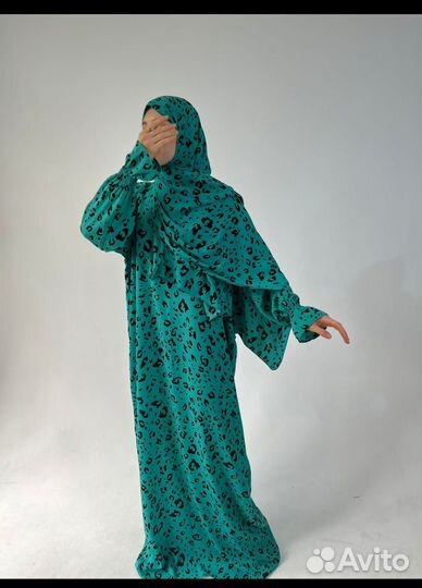 Намазники с шарфом (шарф не пришит к платью)