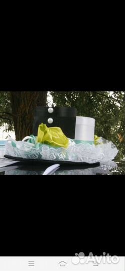 Свадебные украшения на машину