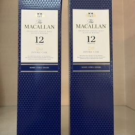 Коробка и пустая бутылка от виски MacAllan 12 л