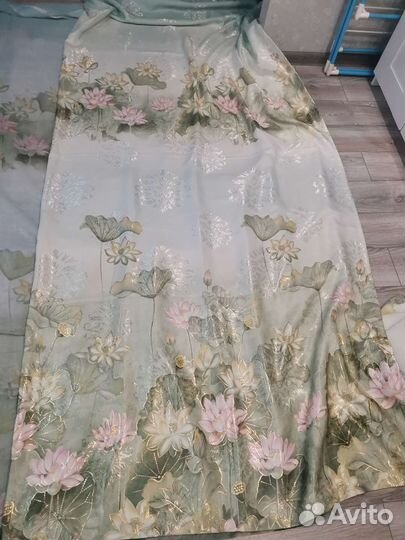 Шторы и тюль в комплекте