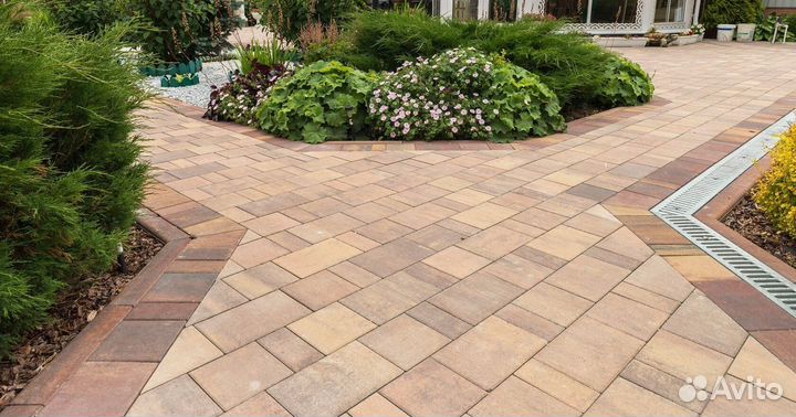 Тротуарная плитка, брусчатка для дорожек