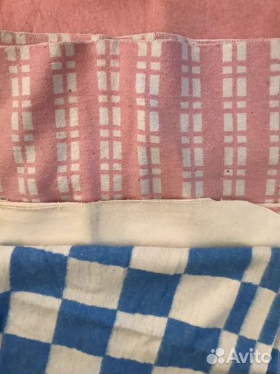 Одеяло СССР новое,шерстяное