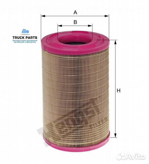 Hengst filter E307L Фильтр воздушный