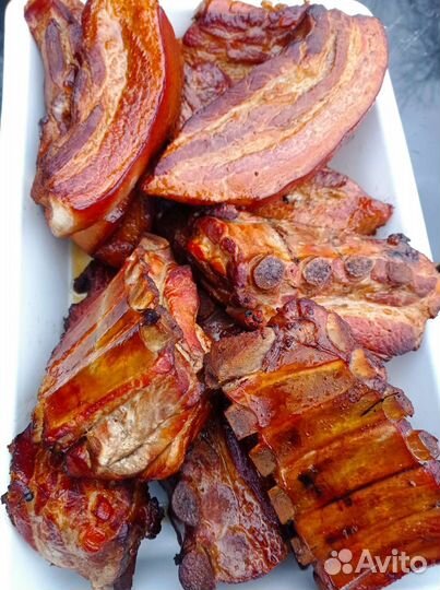 Горячее домашнее копчение на костре