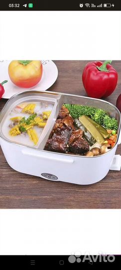 Ланч-бокс с подогревом