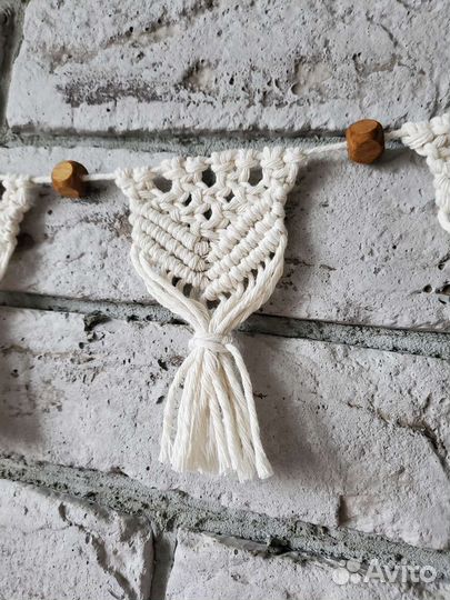 Макраме гирлянда