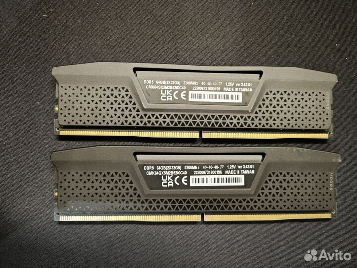 Оперативная память DDR5 64gb Corsair