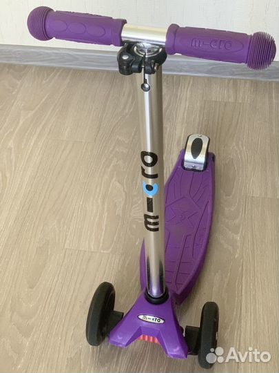 Самокат трехколесный micro maxi