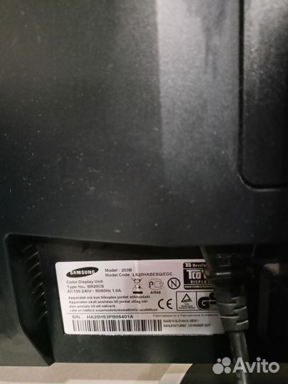 Монитор Samsung syncmaster 203B