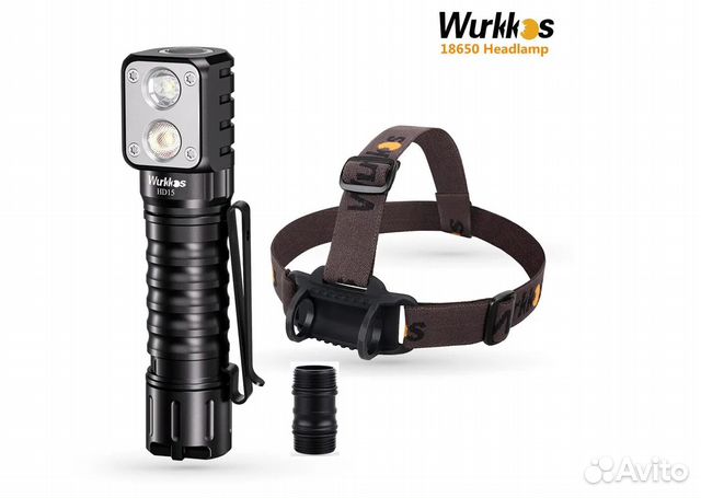 Налобный фонарь Wurkkos HD15 +акб