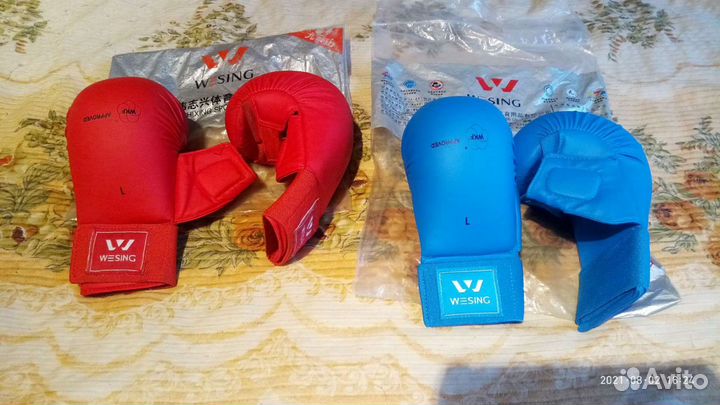 Накладки для карате WKF