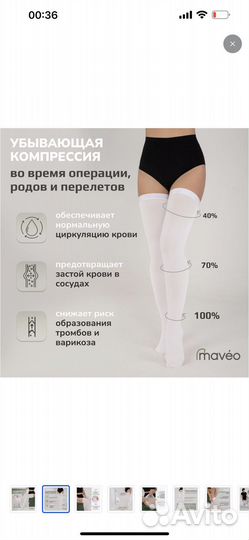 Компрессионные чулки для родов