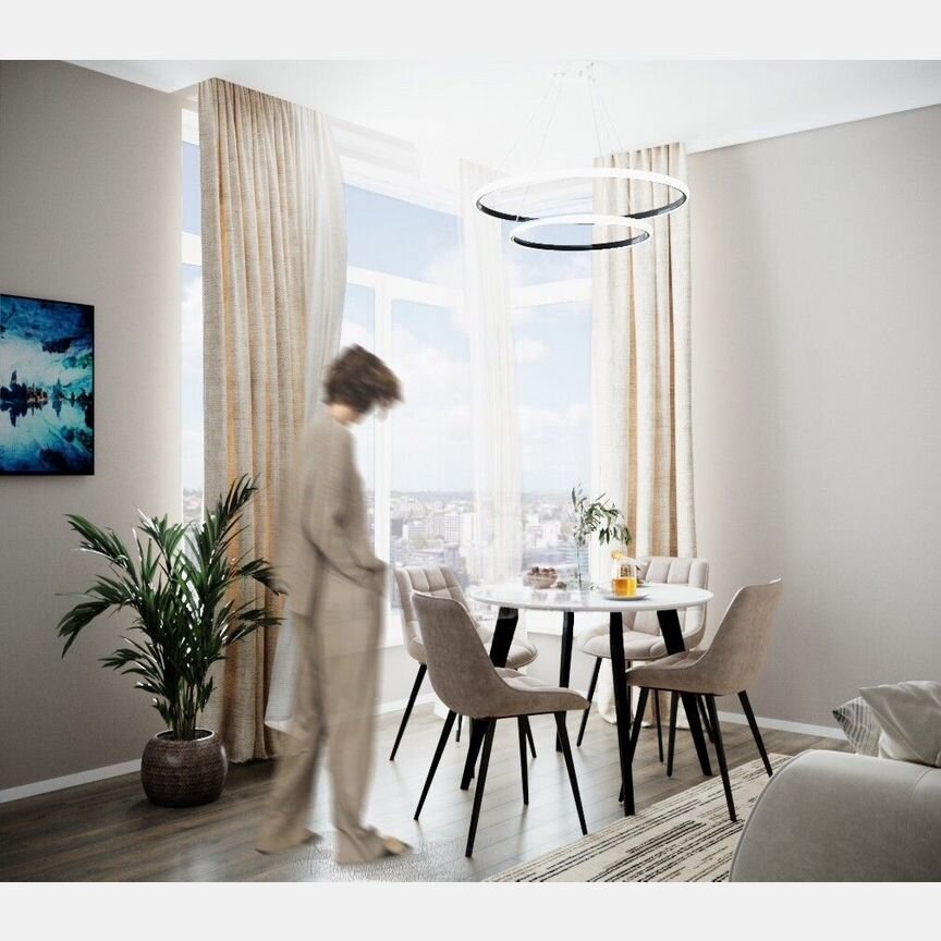 1-к. квартира, 43,2 м², 2/8 эт.