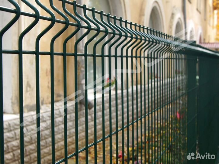 Забор 3d сетка, 3д панель, секция ограждения