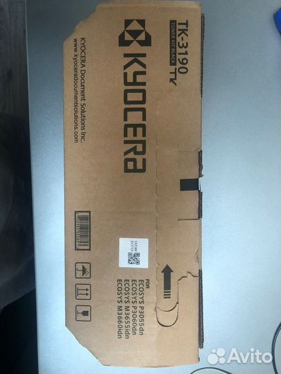 Картридж оригинальный ТК-3190