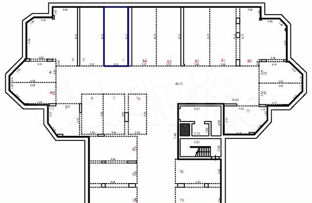 Машиноместо, 27 м²