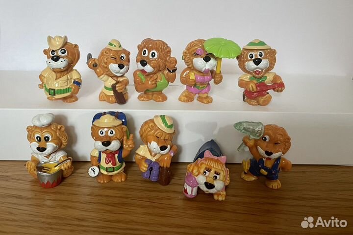 Игрушки из киндера 90х