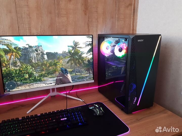 Игровой пк Intel 10/20 ядер/GTX 1660 6gb/SSD 256gb