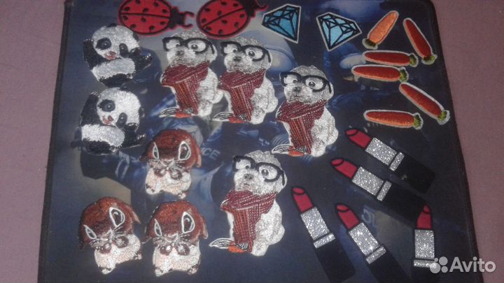 Нашивки и термонаклейки новые