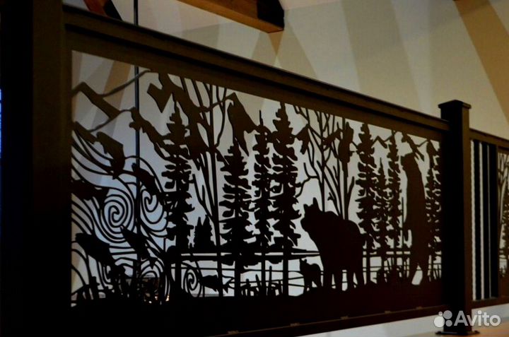 Ограждения металлические