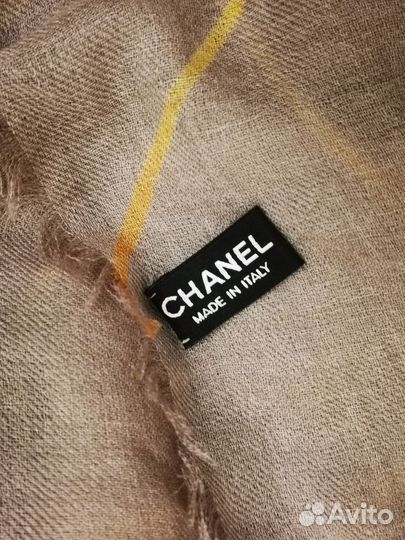 Chanel шаль кашемир оригинал