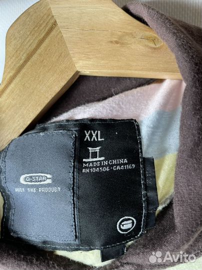 Поло G-Star 3301 Striped Y2K Polo Shirt (XXL)