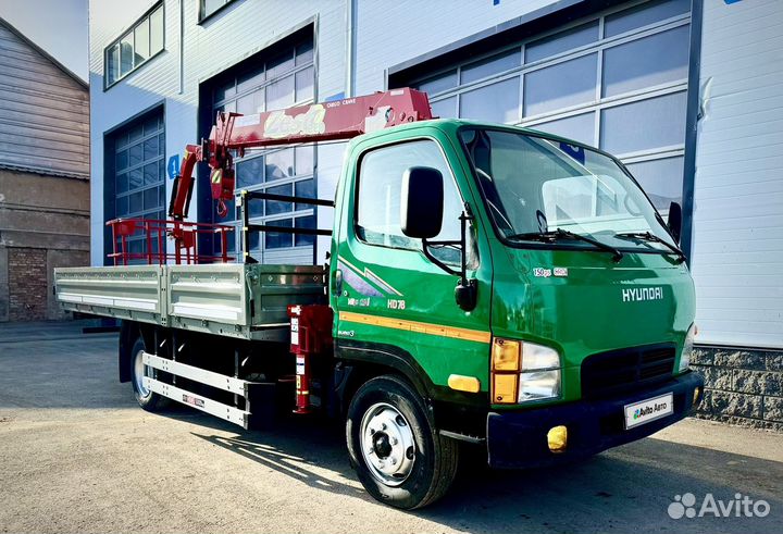 Hyundai HD72 с КМУ, 2004