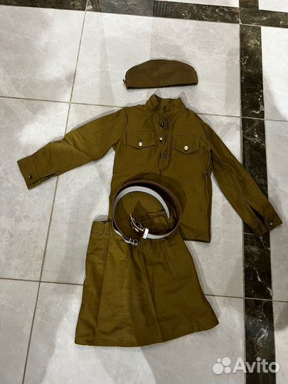 Военная форма на девочку -костюм