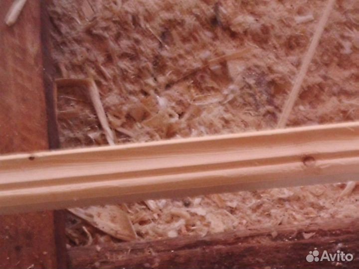 Плинтус деревянный, галтели