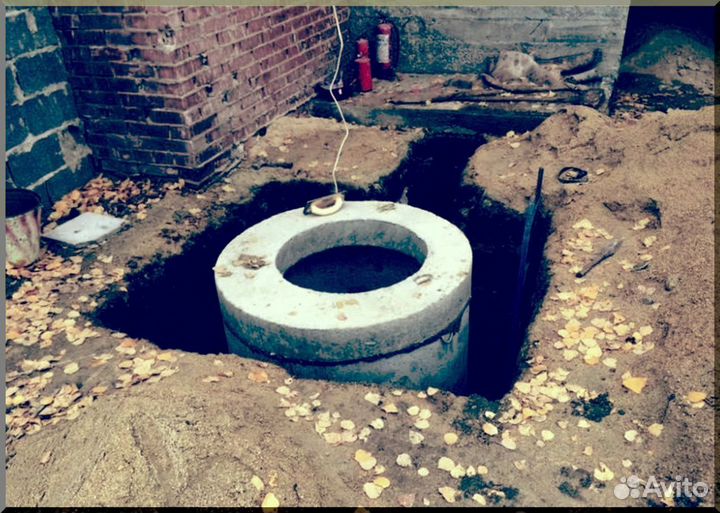 Установка септика. Рассрочка 12 мес