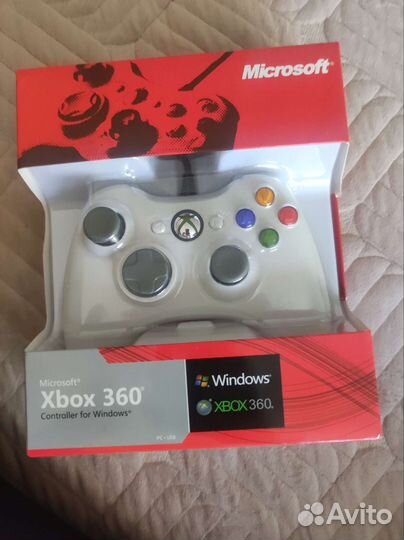 Геймпад xbox 360 проводной