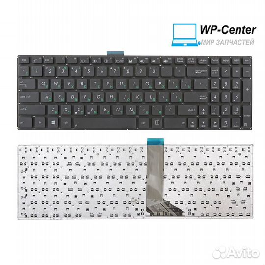 Клавиатура для ноутбука Asus X502C плоский Enter