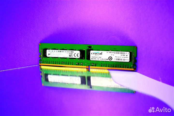 Память DDR4 ECC REG micron 8GB 2133 MH